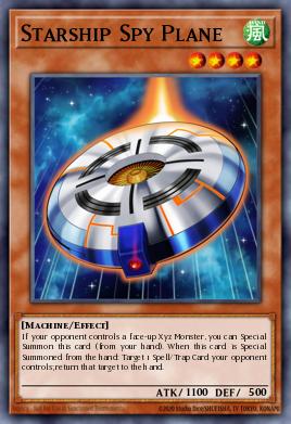 Starship Spy Plane