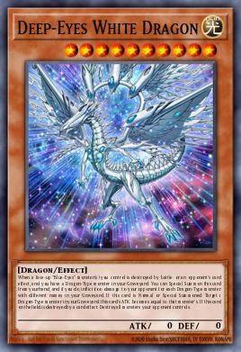 Deep-Eyes White Dragon