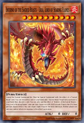 Inferno of the Sacred Beasts - Uria, Lord of Searing Flames