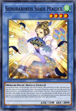 Shinobaroness Shade Peacock