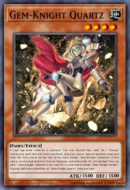 Gem-Knight Quartz