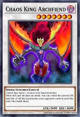 Chaos King Archfiend