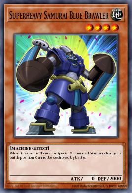 Superheavy Samurai Blue Brawler