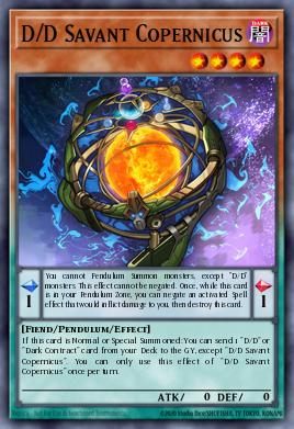 D/D Savant Copernicus