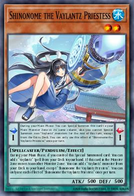 Shinonome the Vaylantz Priestess