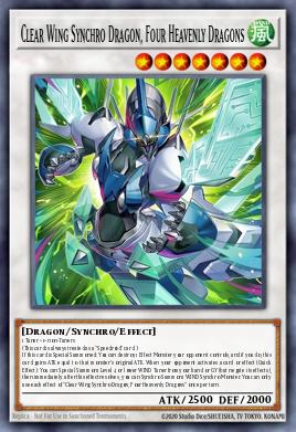 Clear Wing Synchro Dragon, Four Heavenly Dragons