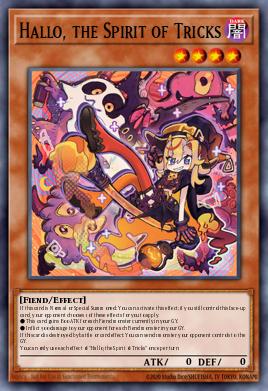 Hallo, the Spirit of Tricks
