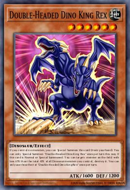 Double-Headed Dino King Rex