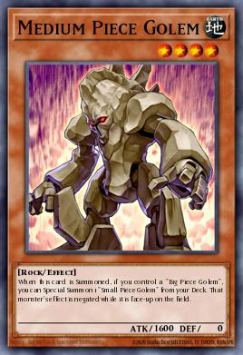 Medium Piece Golem