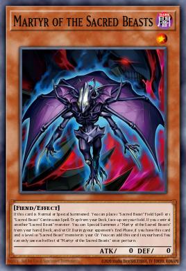 Martyr of the Sacred Beasts