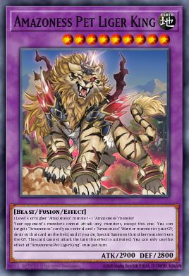 Amazoness Pet Liger King