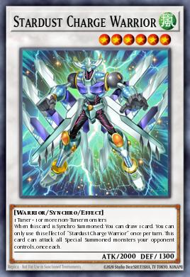Stardust Charge Warrior