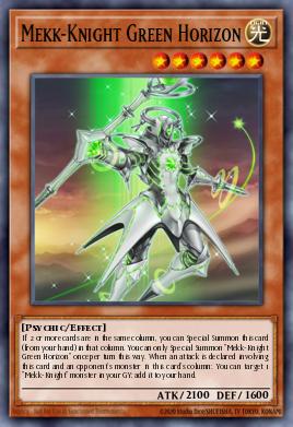 Mekk-Knight Green Horizon