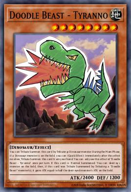 Doodle Beast - Tyranno