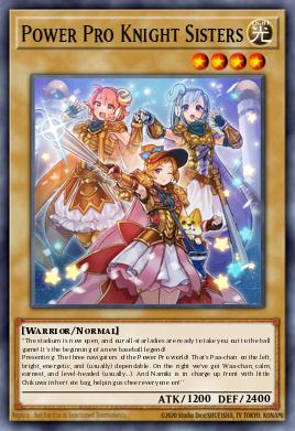 Power Pro Knight Sisters