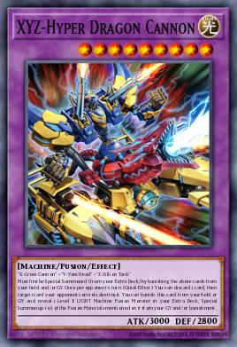 XYZ-Hyper Dragon Cannon