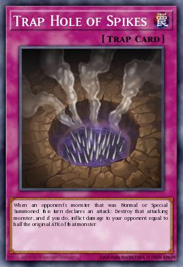Trap Hole of Spikes