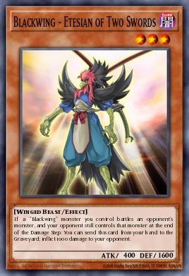 Blackwing - Etesian of Two Swords