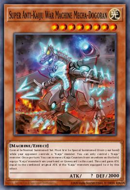 Super Anti-Kaiju War Machine Mecha-Dogoran