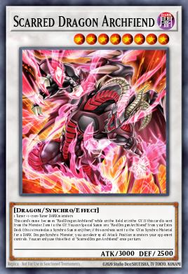 Scarred Dragon Archfiend