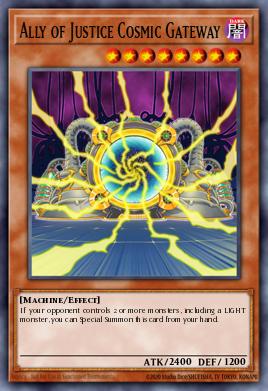 Ally of Justice Cosmic Gateway