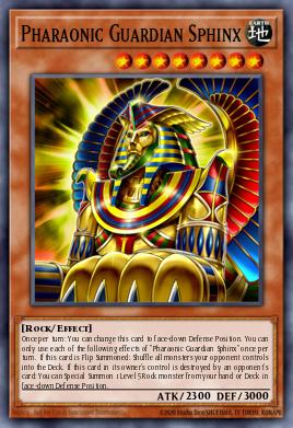 Pharaonic Guardian Sphinx