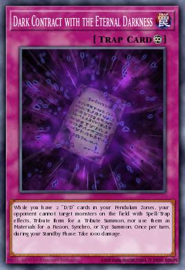 Dark Contract with the Eternal Darkness