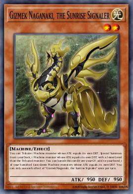 Gizmek Naganaki, the Sunrise Signaler