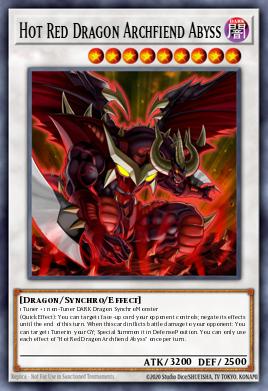 Hot Red Dragon Archfiend Abyss