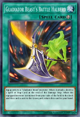Gladiator Beast's Battle Halberd