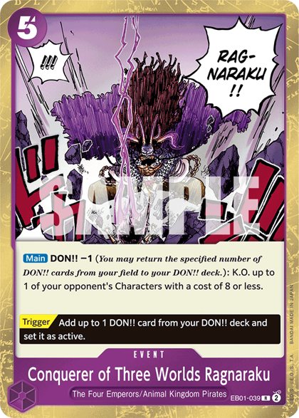 Conquerer of Three Worlds Ragnaraku (EB01-039)