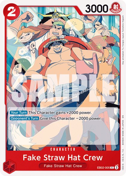 Fake Straw Hat Crew (EB02-005)
