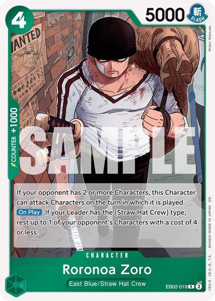 Roronoa Zoro (EB02-019)