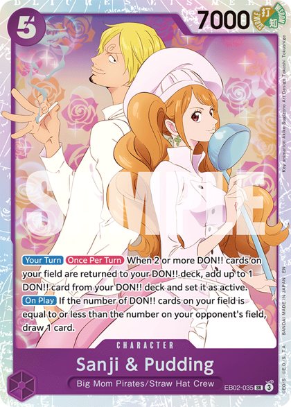 Sanji & Pudding (EB02-035)