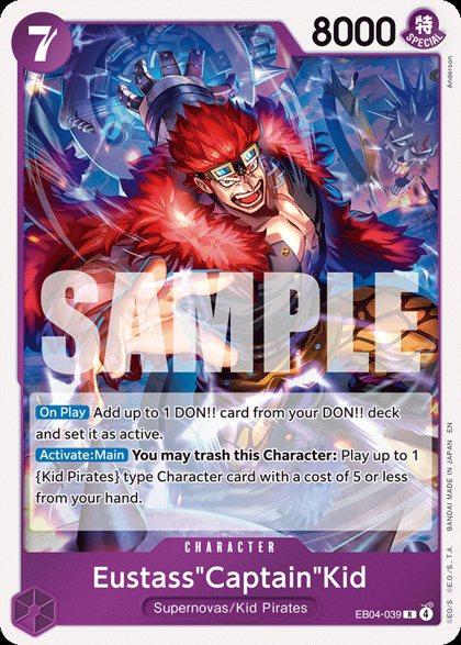 Eustass"Captain"Kid (EB04-039)