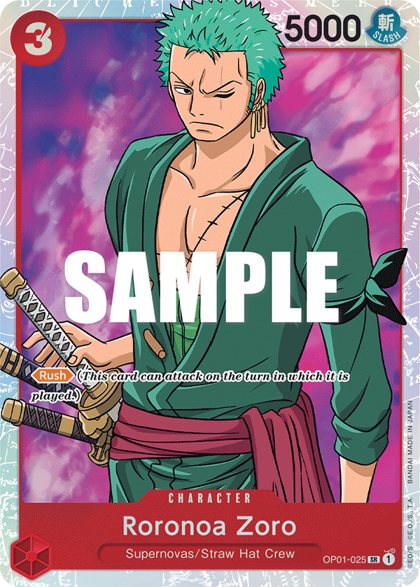 Roronoa Zoro (OP01-025)