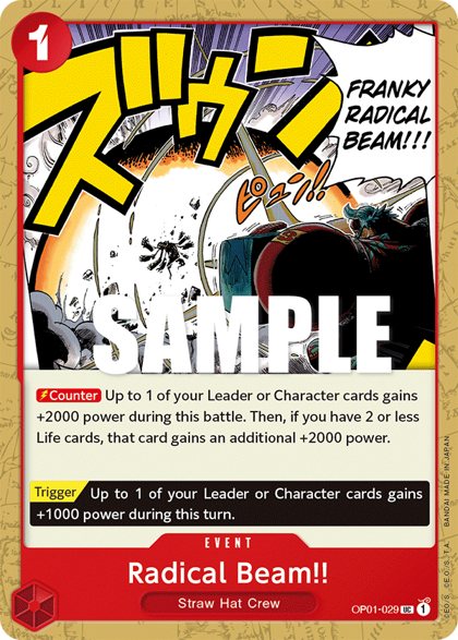 Radical Beam!! (OP01-029)