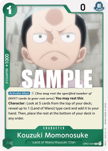 Kouzuki Momonosuke (OP01-041)