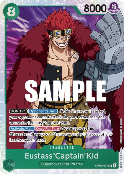 Eustass"Captain"Kid (OP01-051)