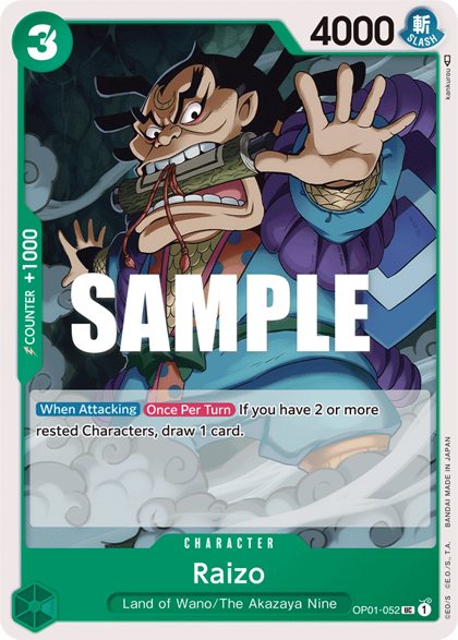 Raizo (OP01-052)