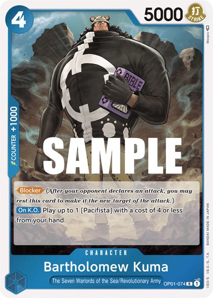 Bartholomew Kuma (OP01-074)