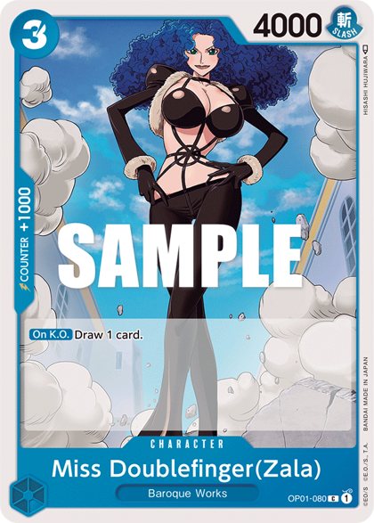 Miss Doublefinger(Zala) (OP01-080)