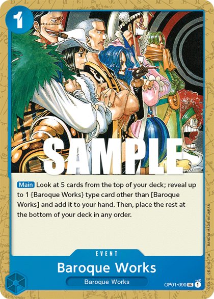 Baroque Works (OP01-090)