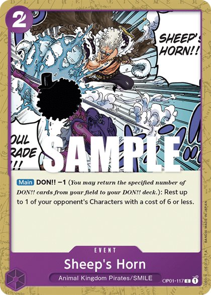 Sheep's Horn (OP01-117)