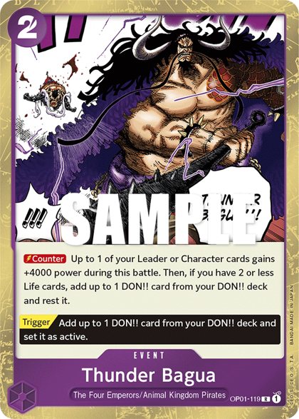 Thunder Bagua (OP01-119)