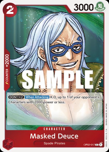 Masked Deuce (OP02-017)