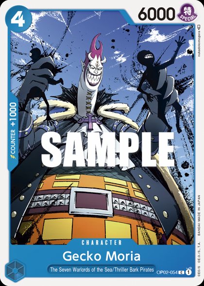 Gecko Moria (OP02-054)