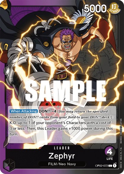 Zephyr (OP02-072)