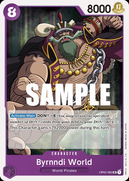 Byrnndi World (OP02-082)