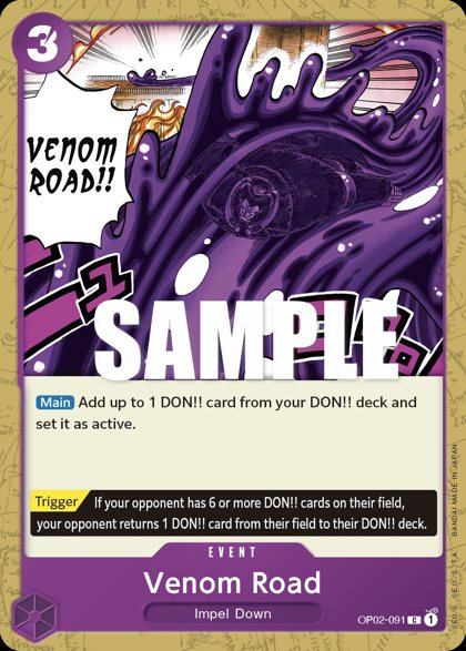 Venom Road (OP02-091)